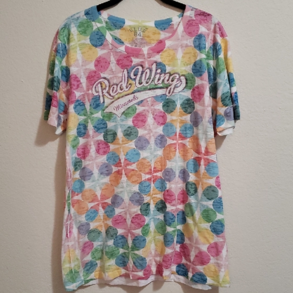 Blue 84 Multicolor Graphic Tee